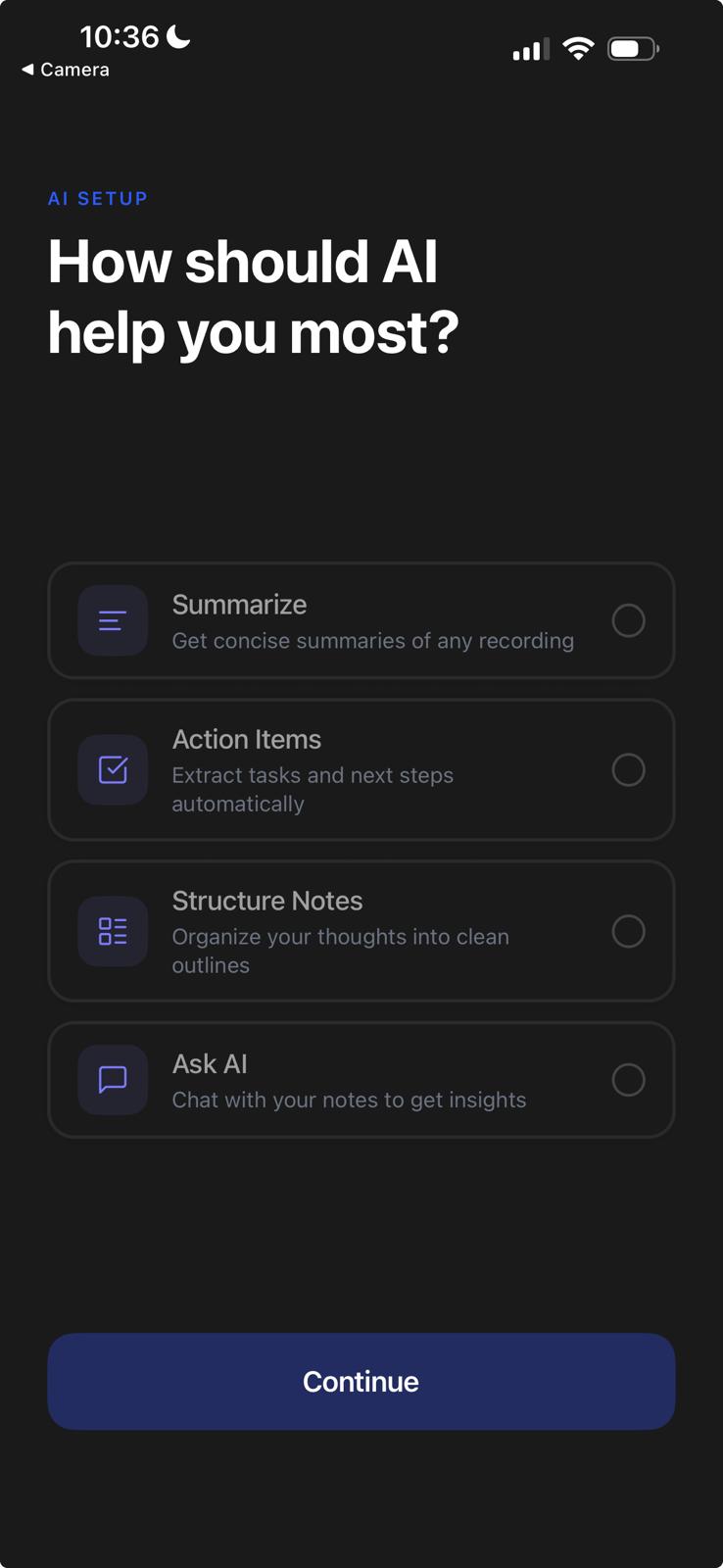 AI Setup